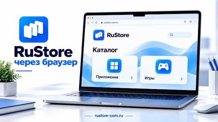 RuStore на ПК через браузер